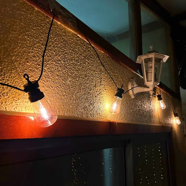 Luces Guirnalda 10mts Solar+ USB+Control