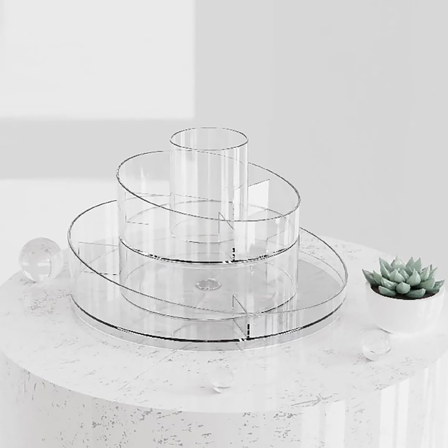 ORGANIZADOR DE MAQUILLAJE GIRATORIA 2N