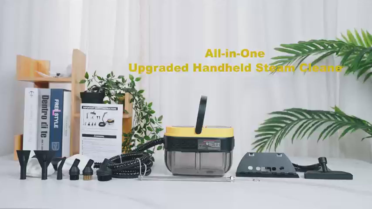 Limpiador de Vapor a Presión 2500w Portátil